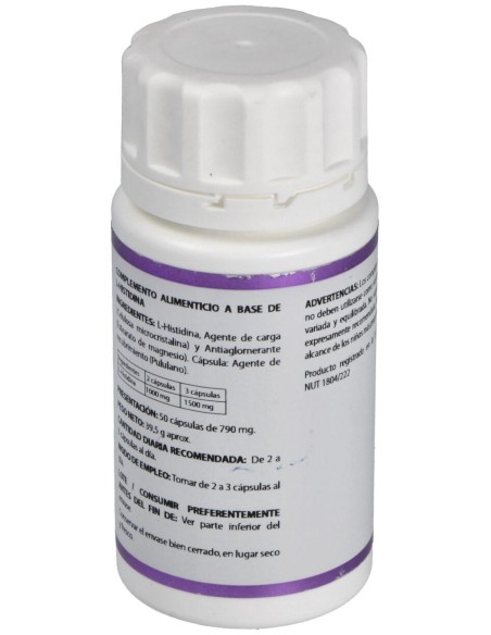 Holomega L- Histidina 50Cáps