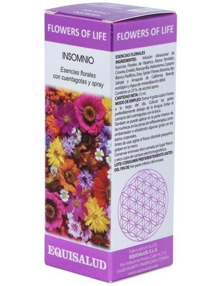 Flower Of Life Insomnio 15Ml.