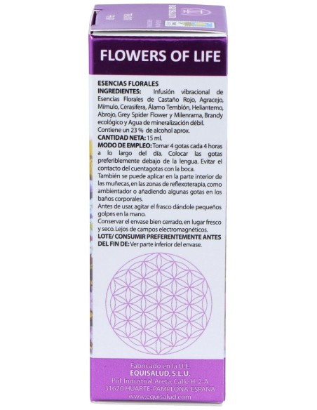 Flower Of Life Temor 15Ml.