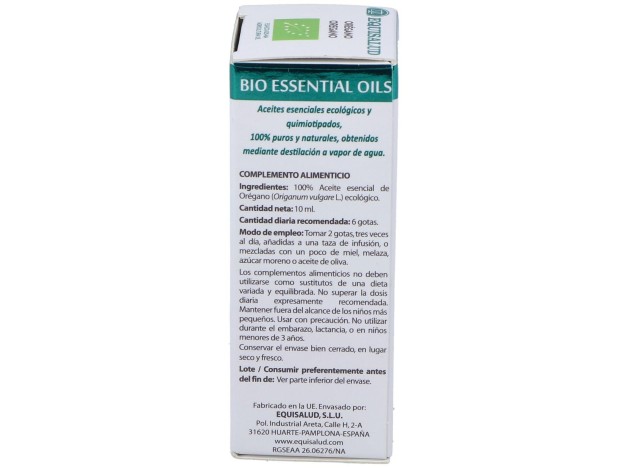 Bio Essential Oils Oregano Ac. Esencial 10Ml.