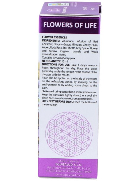 Flower Of Life Temor 15Ml.