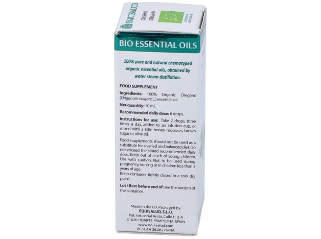 Bio Essential Oils Oregano Ac. Esencial 10Ml.