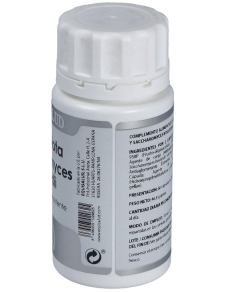 Equisalud Microbiota Saccharomyces Boulardii 60Caps