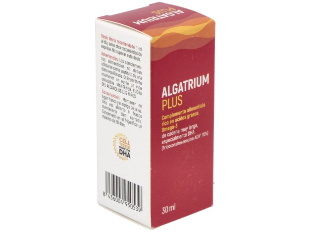 Algatrium Plus Liquido (Dha 70%) 30Ml.