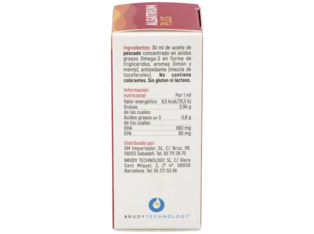 Algatrium Plus Liquido (Dha 70%) 30Ml.