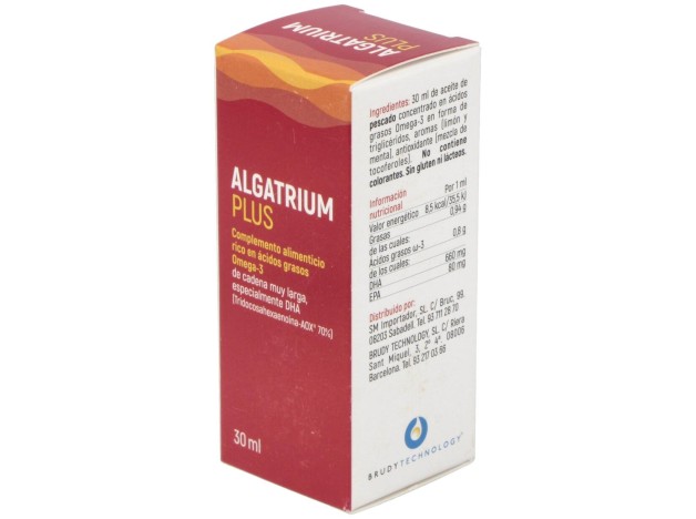 Algatrium Plus Liquido (Dha 70%) 30Ml.