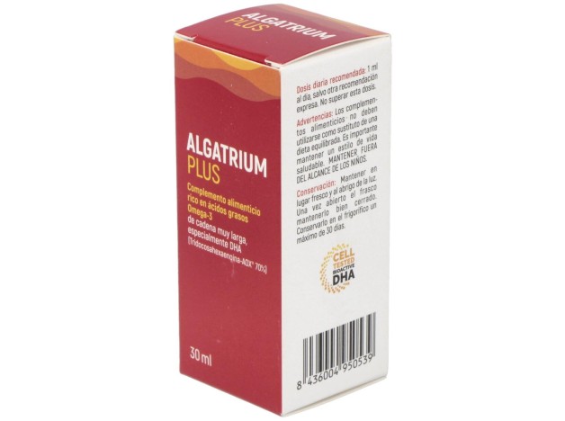 Algatrium Plus Liquido (Dha 70%) 30Ml.