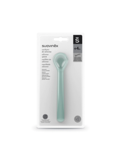 Suavinex Cuchara Silicona +4M