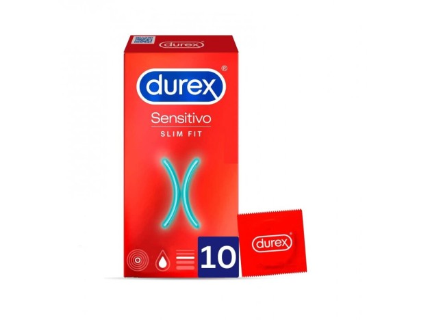 Profil Durex Sensitivo Slim Fit 10 Uds