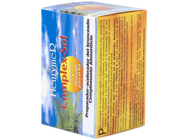Complex Sol Vitaminas+Minerales Para El Sol 60Cap.