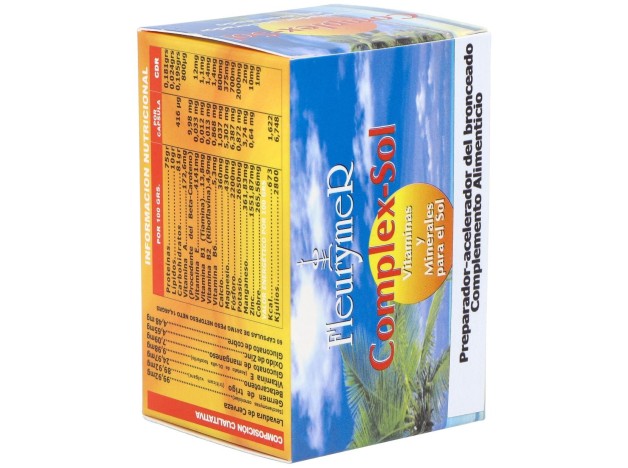 Complex Sol Vitaminas+Minerales Para El Sol 60Cap.