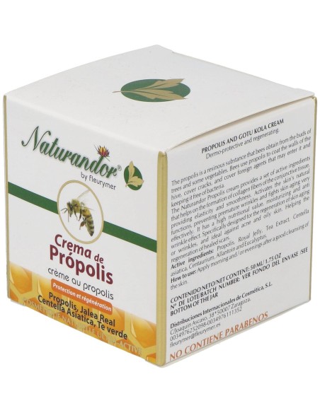Fleurymer Crema Hidratante De Propoleo Naturandor 50Ml