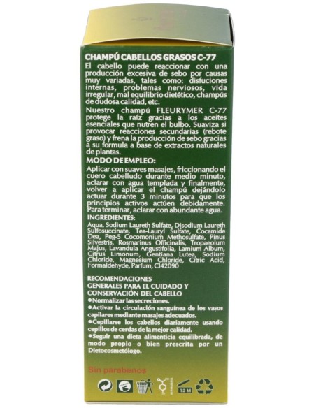 Fleurymer Champu Antigrasa C-77 200Ml