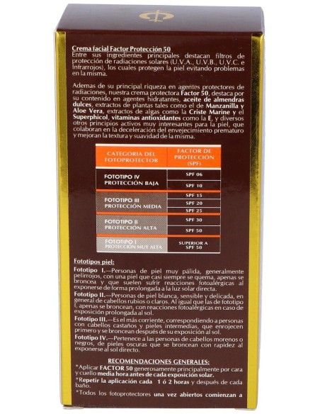 Fleurymer Crema Solar Facial Spf-50 Montaña