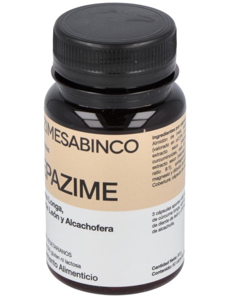 Enzime Sabinco Hepazime 60Caps