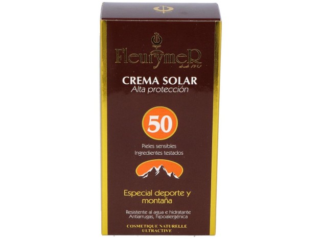 Fleurymer Crema Solar Facial Spf-50 Montaña