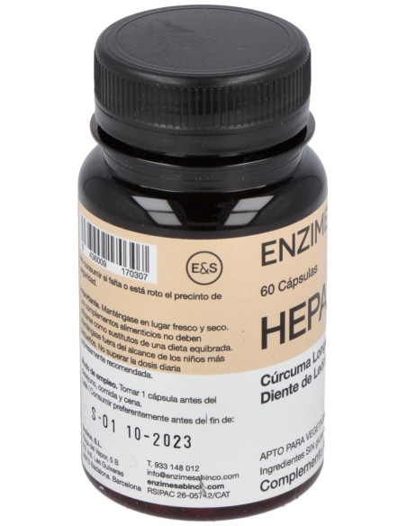 Enzime Sabinco Hepazime 60Caps