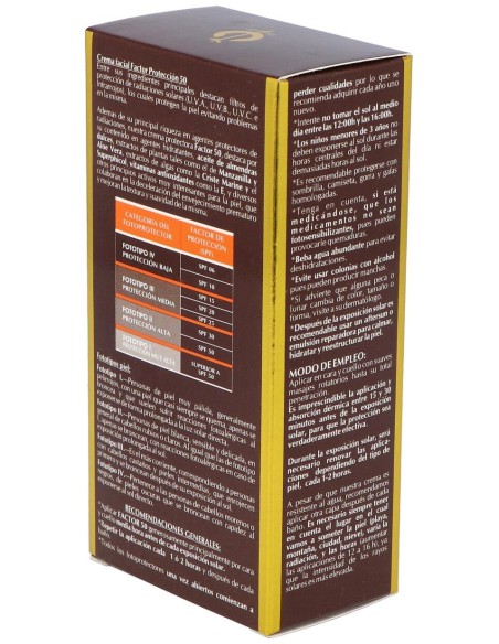 Fleurymer Crema Solar Facial Spf-50 Montaña