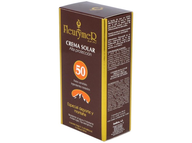 Fleurymer Crema Solar Facial Spf-50 Montaña