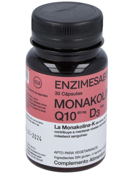 Monakolina+Q10+D3 30Cap.