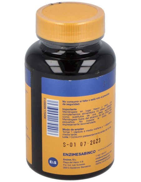 Enzime Sabinco L Triptofano 500Mg 45Caps