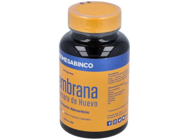 Membrana De Cascara De Huevo 30Cap.