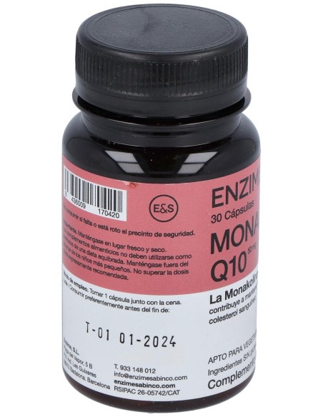 Monakolina+Q10+D3 30Cap.