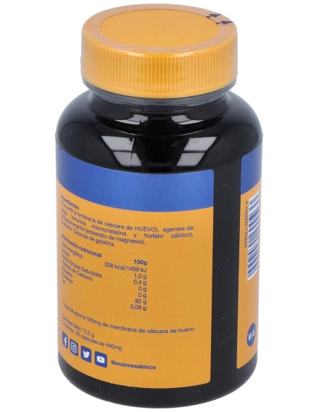 Membrana De Cascara De Huevo 30Cap.