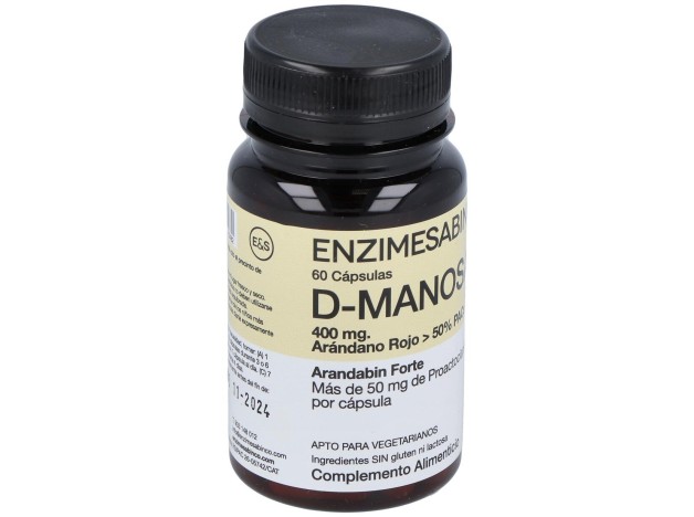 Enzime Sabinco D-Manosa 400Mg 60Caps