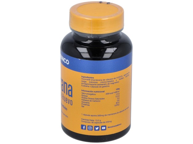 Membrana De Cascara De Huevo 30Cap.