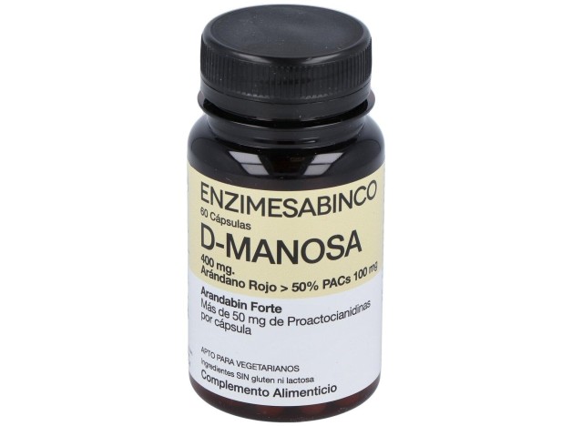 Enzime Sabinco D-Manosa 400Mg 60Caps