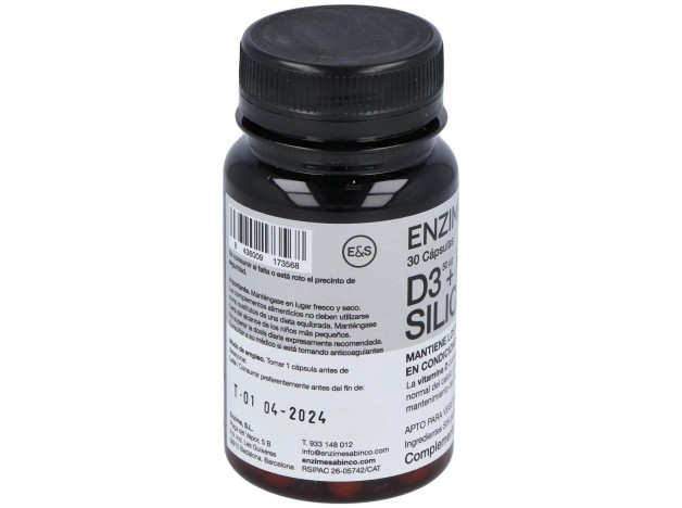 D3 + K2 + Silicio Sistema Articular 30Cap.