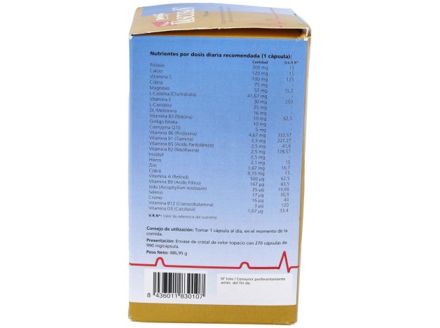 Mega Vascusan 270Capsulas