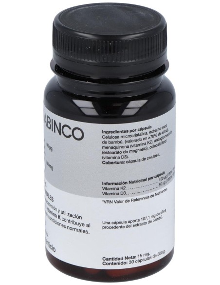 D3 + K2 + Silicio Sistema Articular 30Cap.