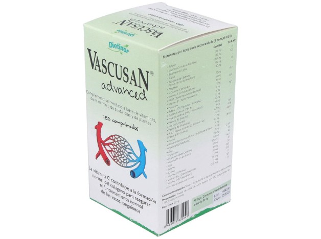Dietinor Vascusan Advanced 180 Tabletas