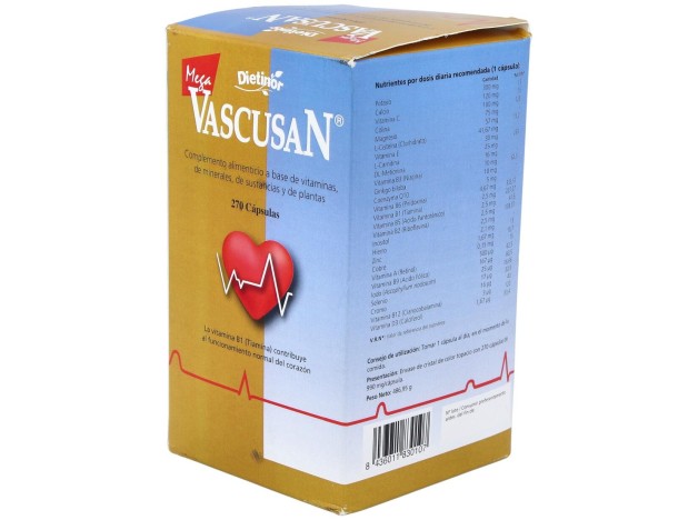 Mega Vascusan 270Capsulas