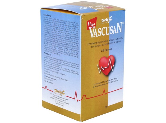 Mega Vascusan 270Capsulas