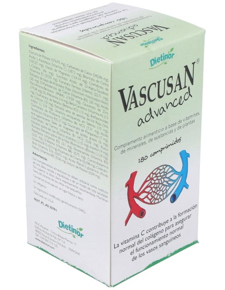 Dietinor Vascusan Advanced 180 Tabletas