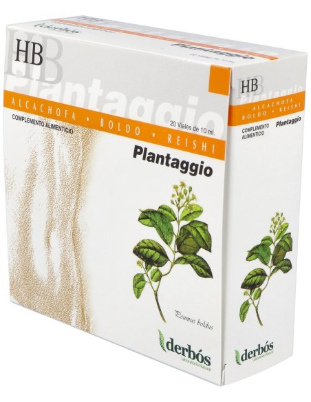Derbos Plantaggio Hb 20 Ampollas