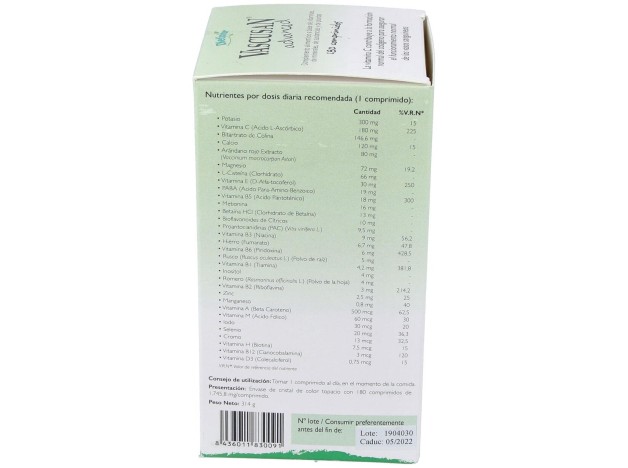 Dietinor Vascusan Advanced 180 Tabletas