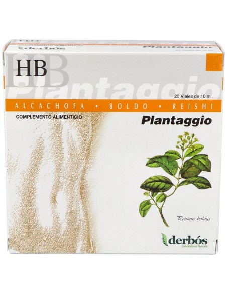 Derbos Plantaggio Hb 20 Ampollas