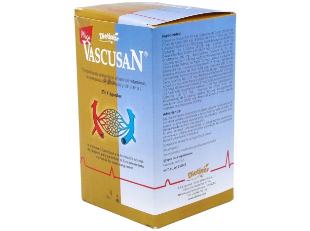 Mega Vascusan 270Capsulas