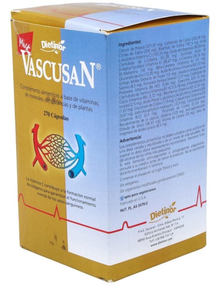Mega Vascusan 270Capsulas