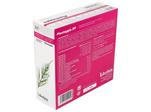 Derbós Plantaggio Rp 20 Ampollas