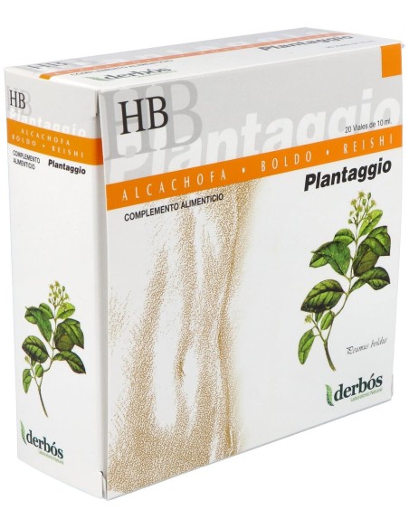Derbos Plantaggio Hb 20 Ampollas