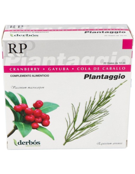 Derbós Plantaggio Rp 20 Ampollas
