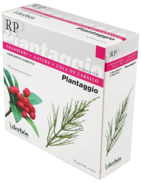 Derbós Plantaggio Rp 20 Ampollas