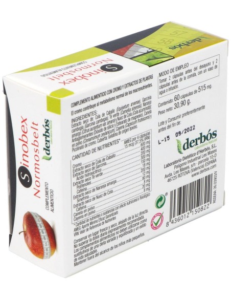 Derbos Sinobex 60Cáps
