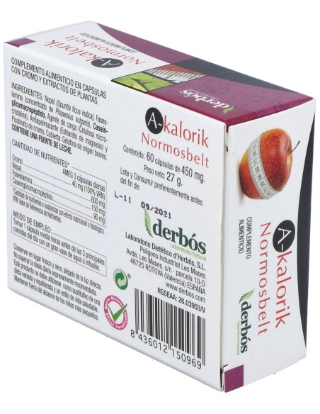 Derbos A-Kalorik 60Cáps
