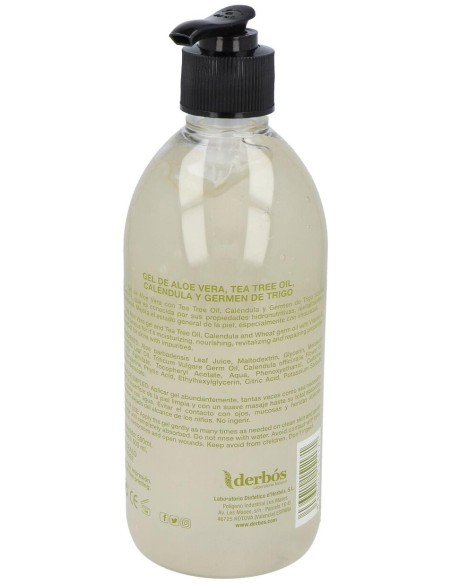 Derbós Gel Aloe Vera Y Árbol De Té 500Ml